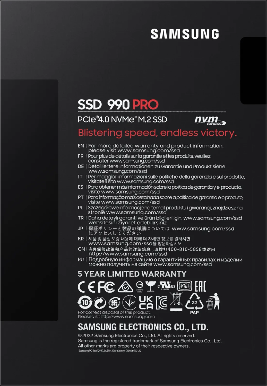 Samsung 990 PRO - 1TB
