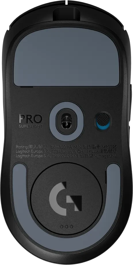 Logitech PRO X Superlight 2, Fekete