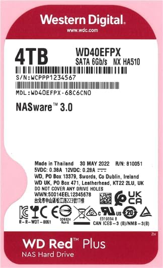 WD Red Plus 4TB