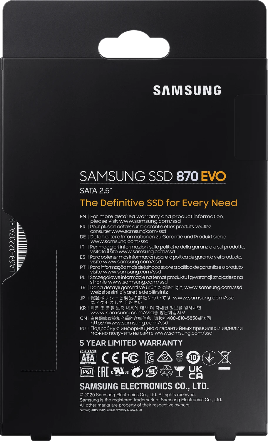 Samsung 870 EVO 250GB