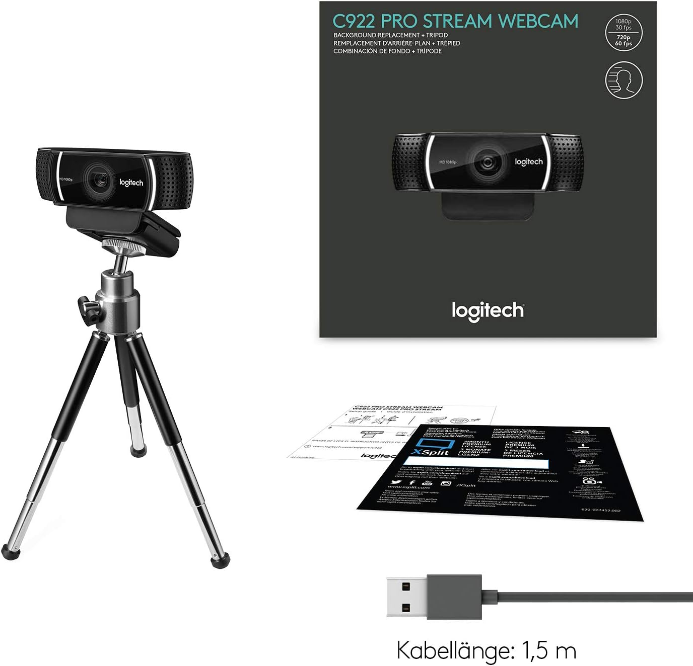 Logitech Pro Stream Webcam C922 PRO