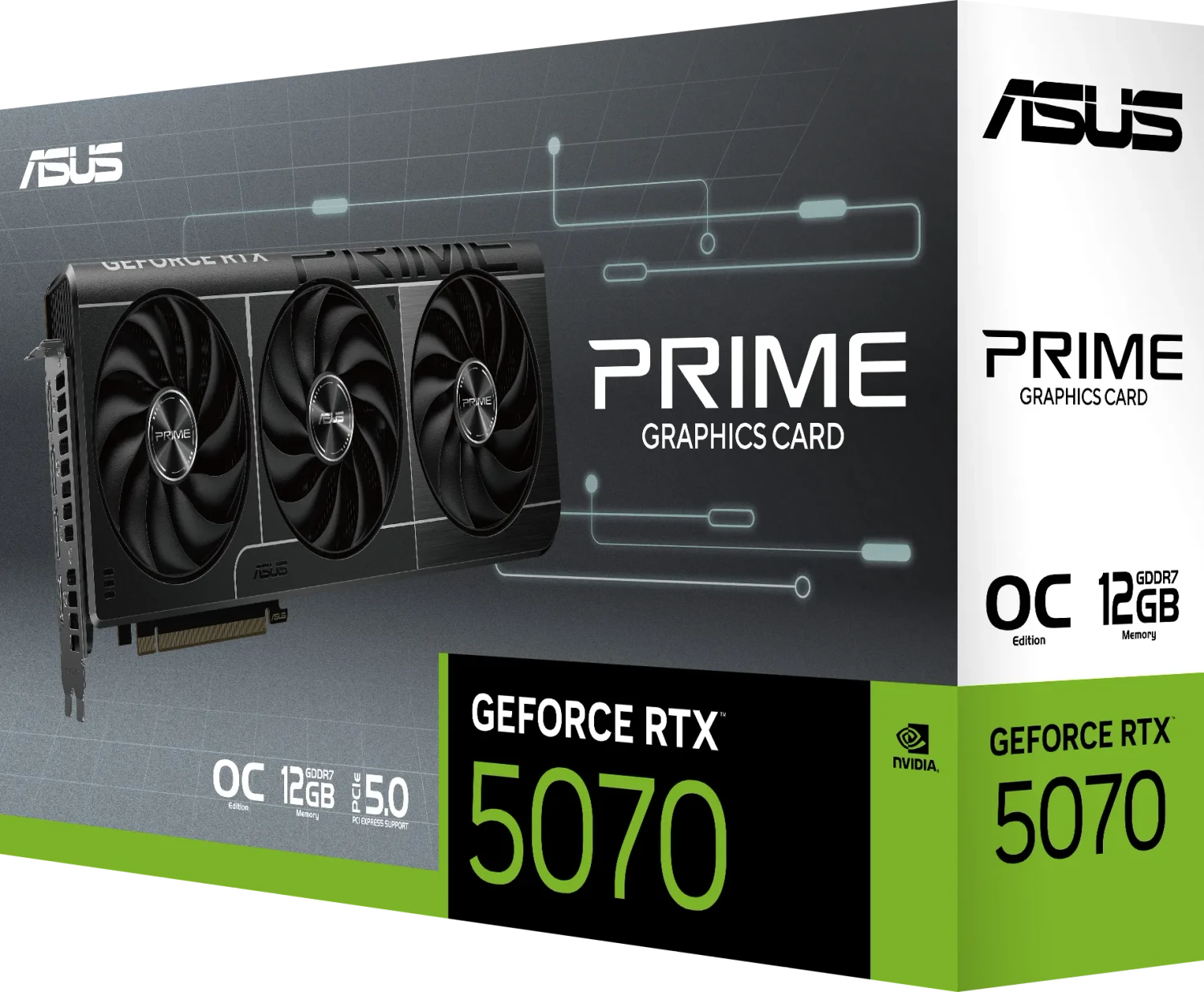 ASUS PRIME GeForce RTX 5070 O12G