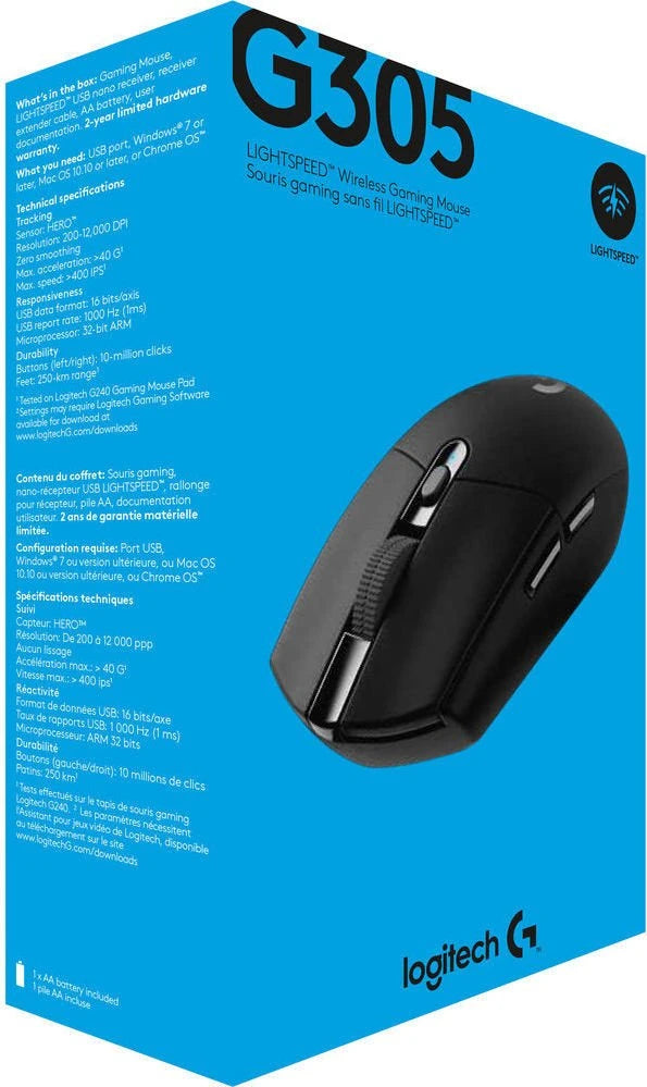 Logitech G305 - fekete