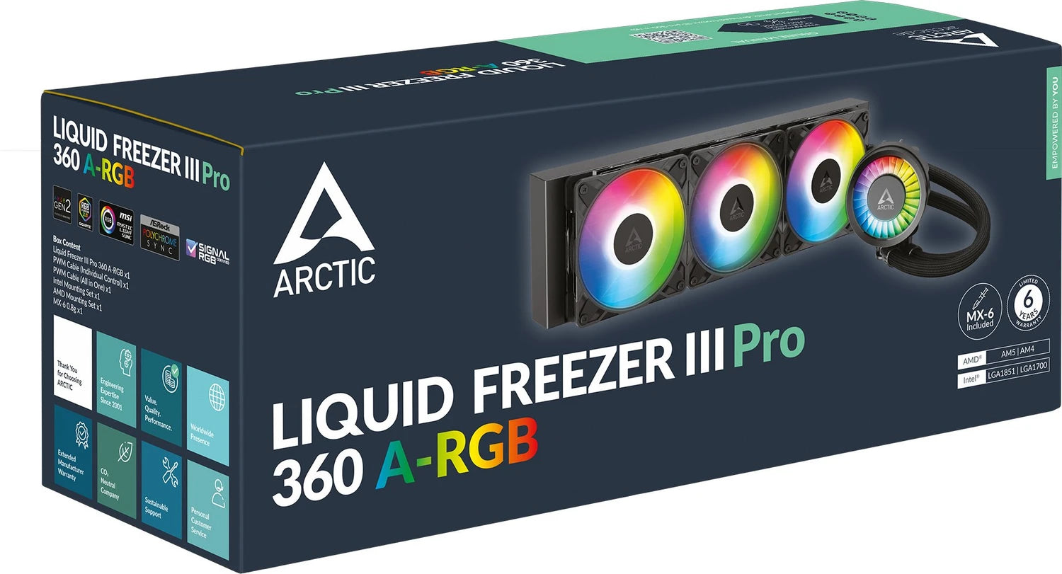 ARCTIC Liquid Freezer III Pro 360 A-RGB